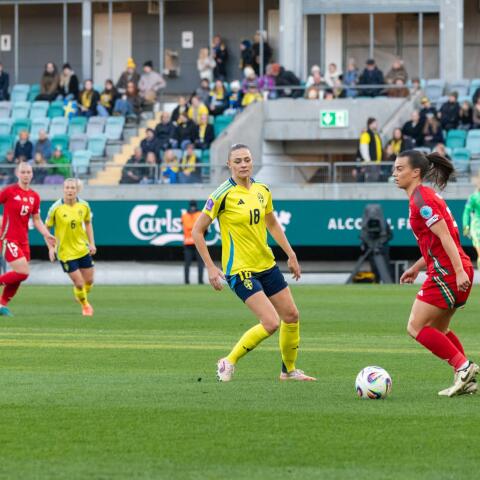 Fridolina Rolfö har drabbats av en fotledsskada.
